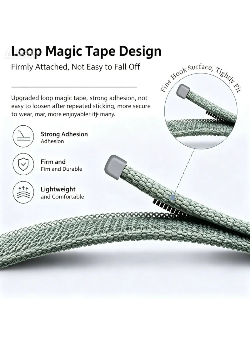 S-Color Strap For Fitbit Air Band | Replacement Nylon Watch Bands | Adjustable Breathable Woven Sport Wristband | Anti-sweat Bracelet Armband Correa For Fitbit Air Fitness Tracker (Sensor device not included) - Image 3