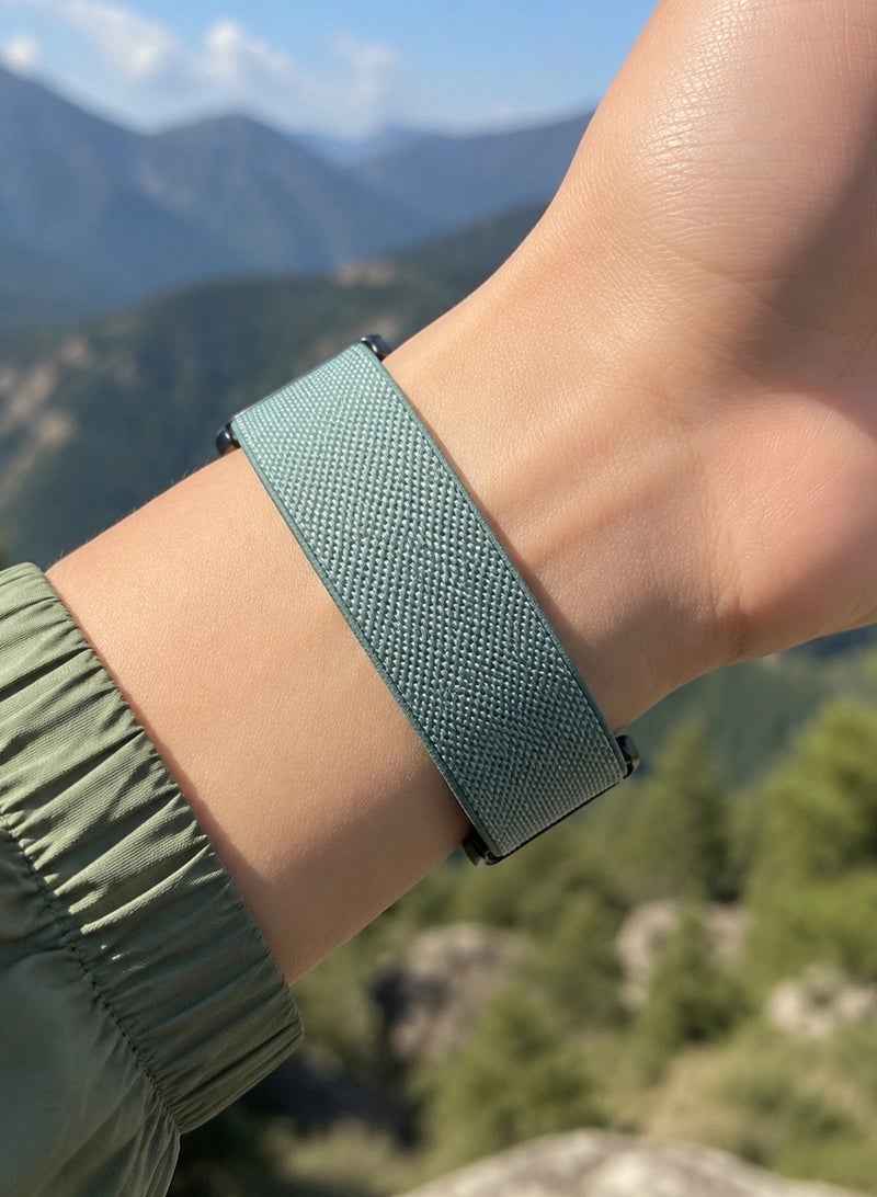 S-Color Strap For Fitbit Air Band | Replacement Nylon Watch Bands | Adjustable Breathable Woven Sport Wristband | Anti-sweat Bracelet Armband Correa For Fitbit Air Fitness Tracker (Sensor device not included) - Image 4