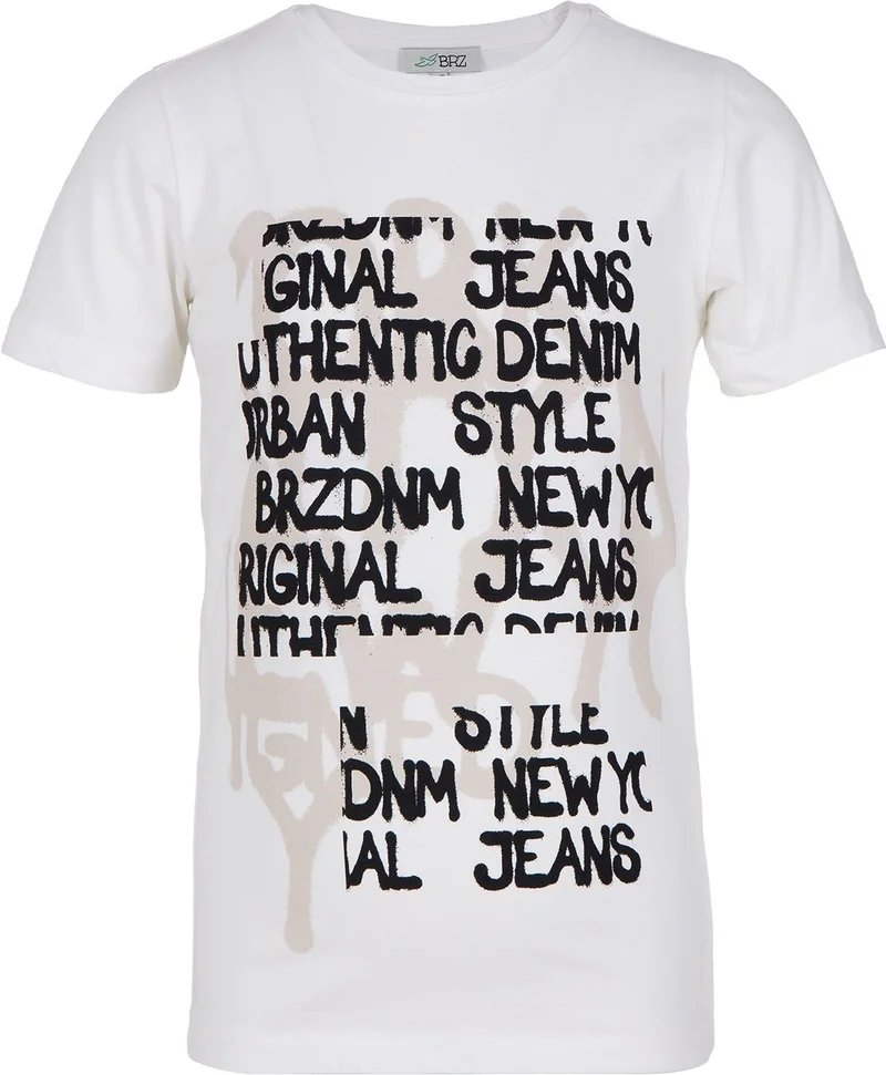 بي ار زد كولكشن Printed Boy Short Sleeve T-Shirt