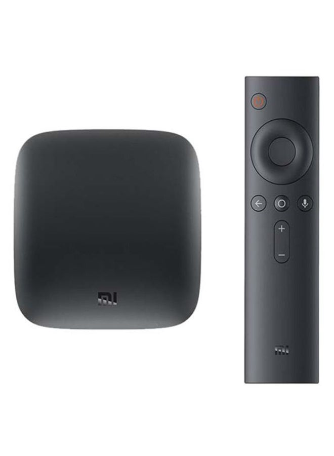 شاومي جهاز تي في بوكس مي يعمل بنظام تشغيل أندرويد وبجودة 4K وتقنية HDR أسود - Image 1