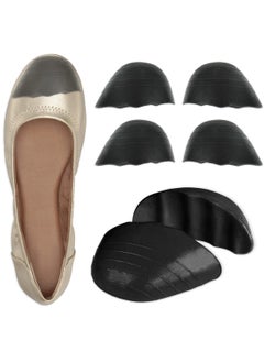 3 Pairs Shoe Filler Inserts, Toe Cushion Insert to Make Shoes Fit Tighter Memory Foam Shoe Size Reducer, for High Heels, Dress Shoes, Casual, Flats