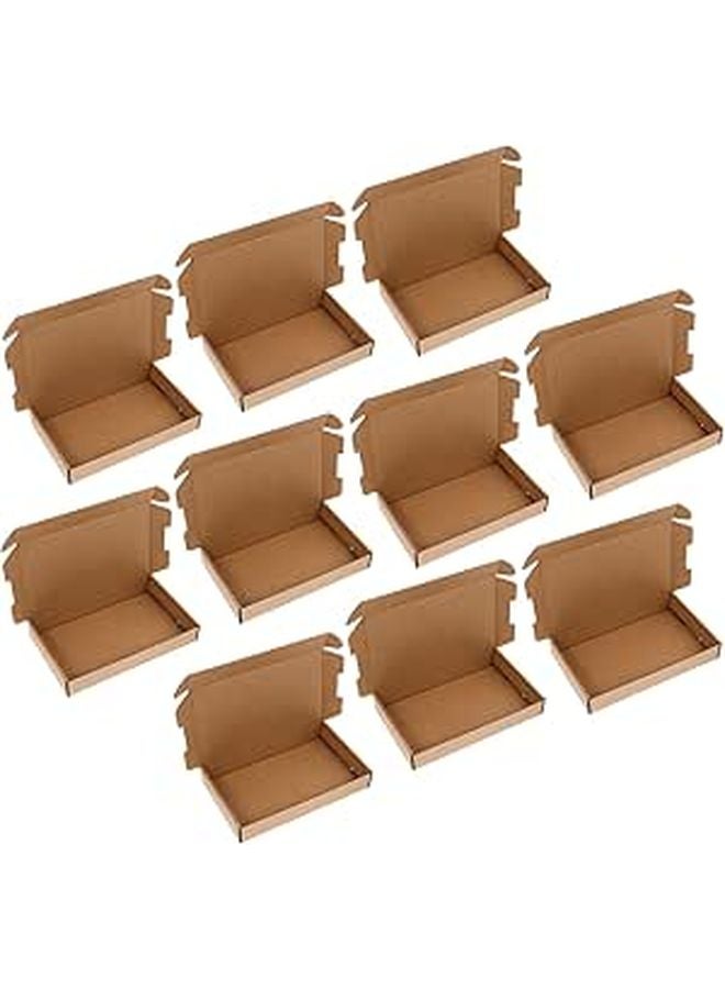 Kraft Paper Mailer Boxes 25x15x4cm 3 Layer Corrugated Cardboard For Shipping And Packing - Image 1