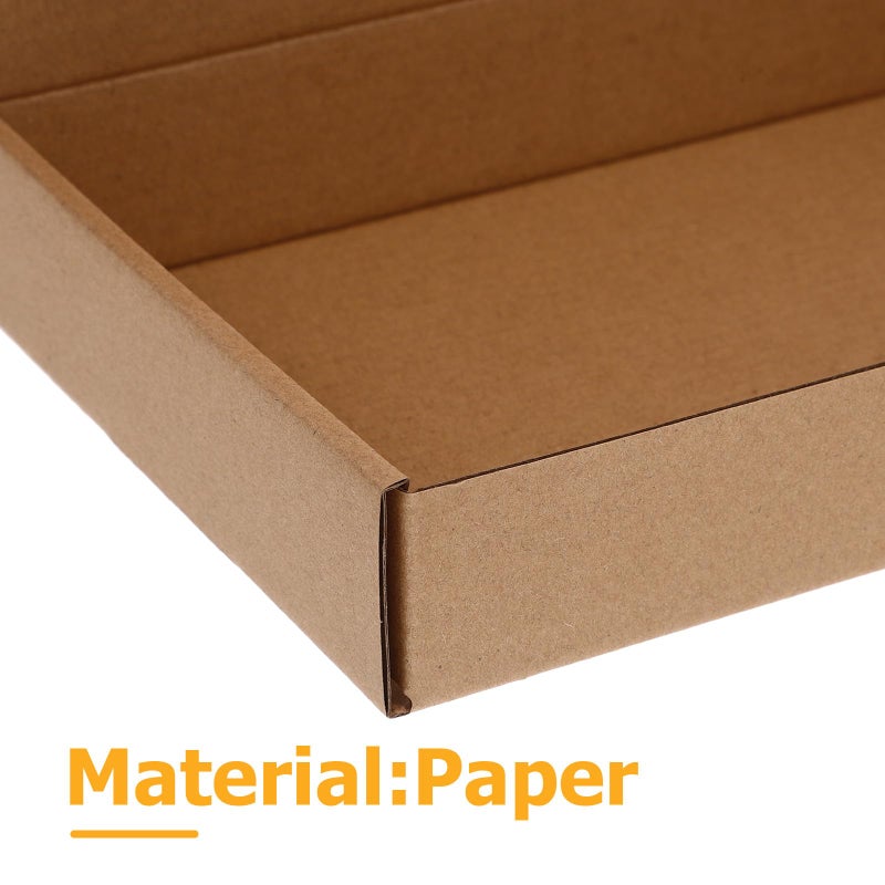 Kraft Paper Mailer Boxes 25x15x4cm 3 Layer Corrugated Cardboard For Shipping And Packing - Image 4