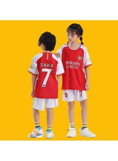 M MIAOYAN M MIAOYAN Saka Arsenal New Football Club Children's Football Jersey  - Image 2