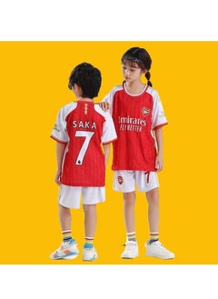 M MIAOYAN M MIAOYAN Saka Arsenal New Football Club Children's Football Jersey  - Image 1