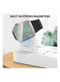 KASTWAVE New Charging Stand Compatible With Apple Watch, Portable Watch Charger Stand with Charging Cable,Magnetic Wireless Charging Dock Compatible with Apple Watch Series 7 6 5 4 (45, 44, 42, 41, 40, 38 mm)  - Image 5