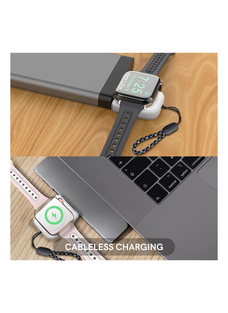 KASTWAVE - New Charging Stand Compatible With Apple Watch, Portable Watch Charger Stand with Charging Cable,Magnetic Wireless Charging Dock Compatible with Apple Watch Series 7 6 5 4 (45, 44, 42, 41, 40, 38 mm) - Image 1