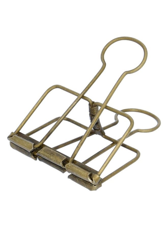 zoohot Extra Large Binder Clips 2 Inch, Big Paper Clamps Bronze for Office School Supplies (15Pcs) - Image 1
