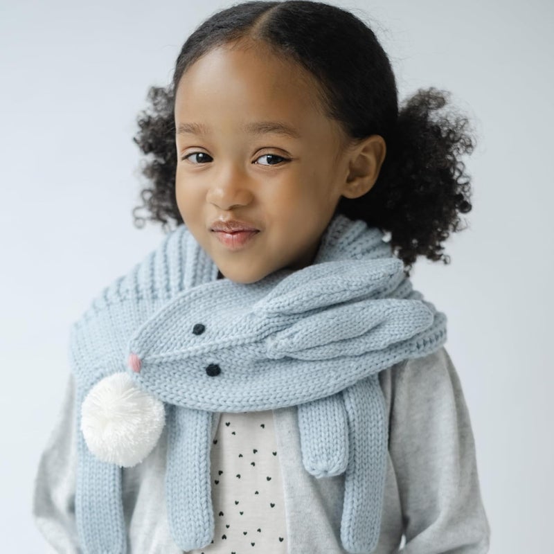 Peppercorn Kids Kids Animal Character Double-Layer Knitted Scarf - Fun Critter Design for Children All Ages - Image 3