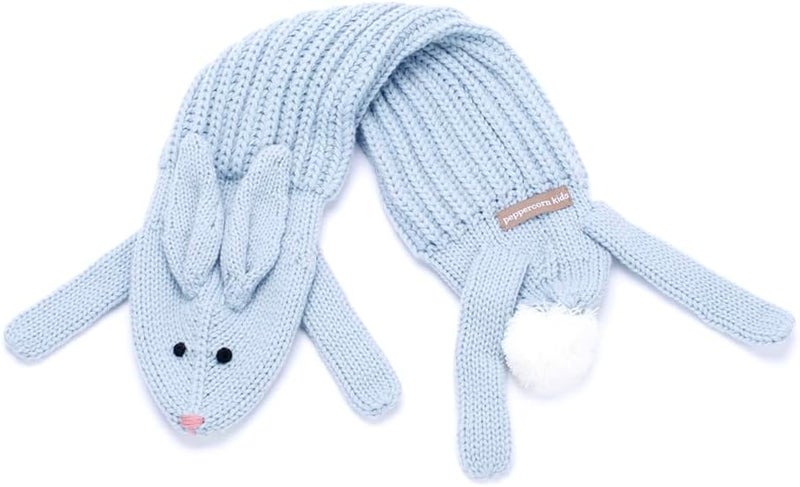 Peppercorn Kids Kids Animal Character Double-Layer Knitted Scarf - Fun Critter Design for Children All Ages - Image 2