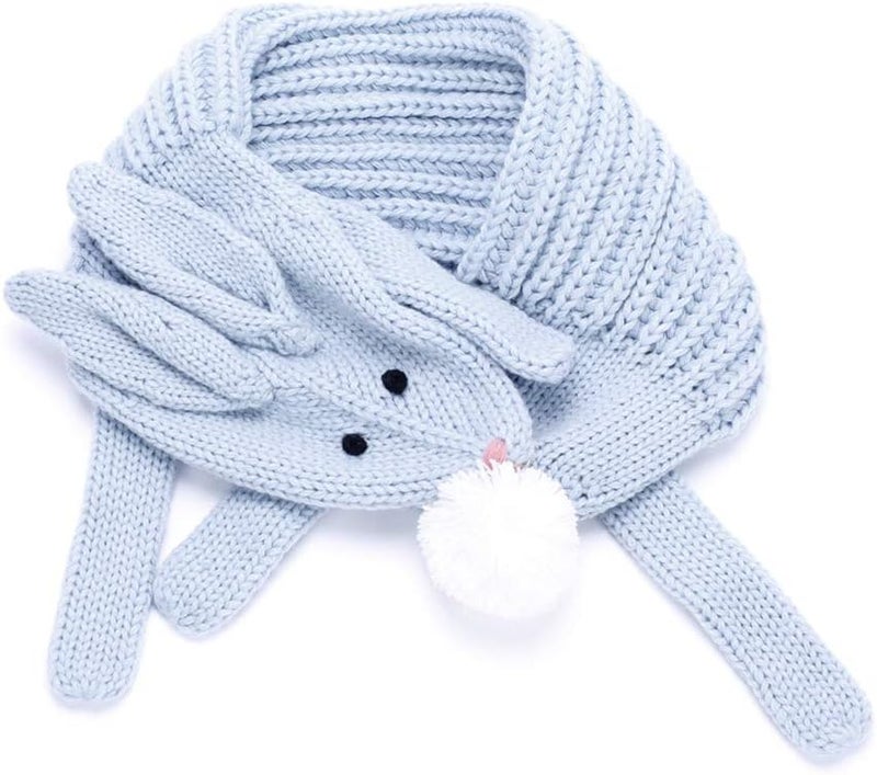 Peppercorn Kids Kids Animal Character Double-Layer Knitted Scarf - Fun Critter Design for Children All Ages - Image 1