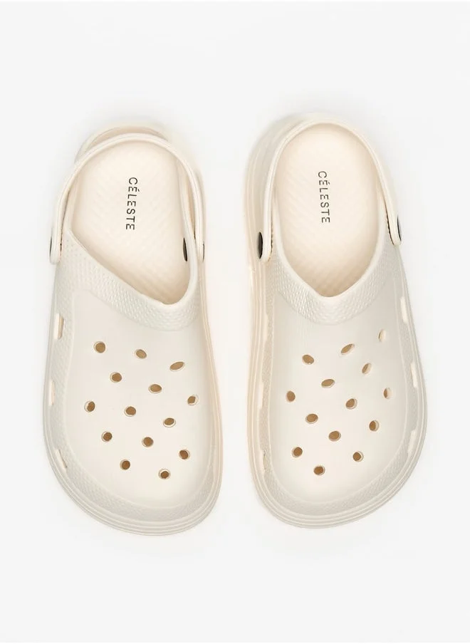 سيليست شباشب نسائية سهلة الارتداء مع حزام خلفي