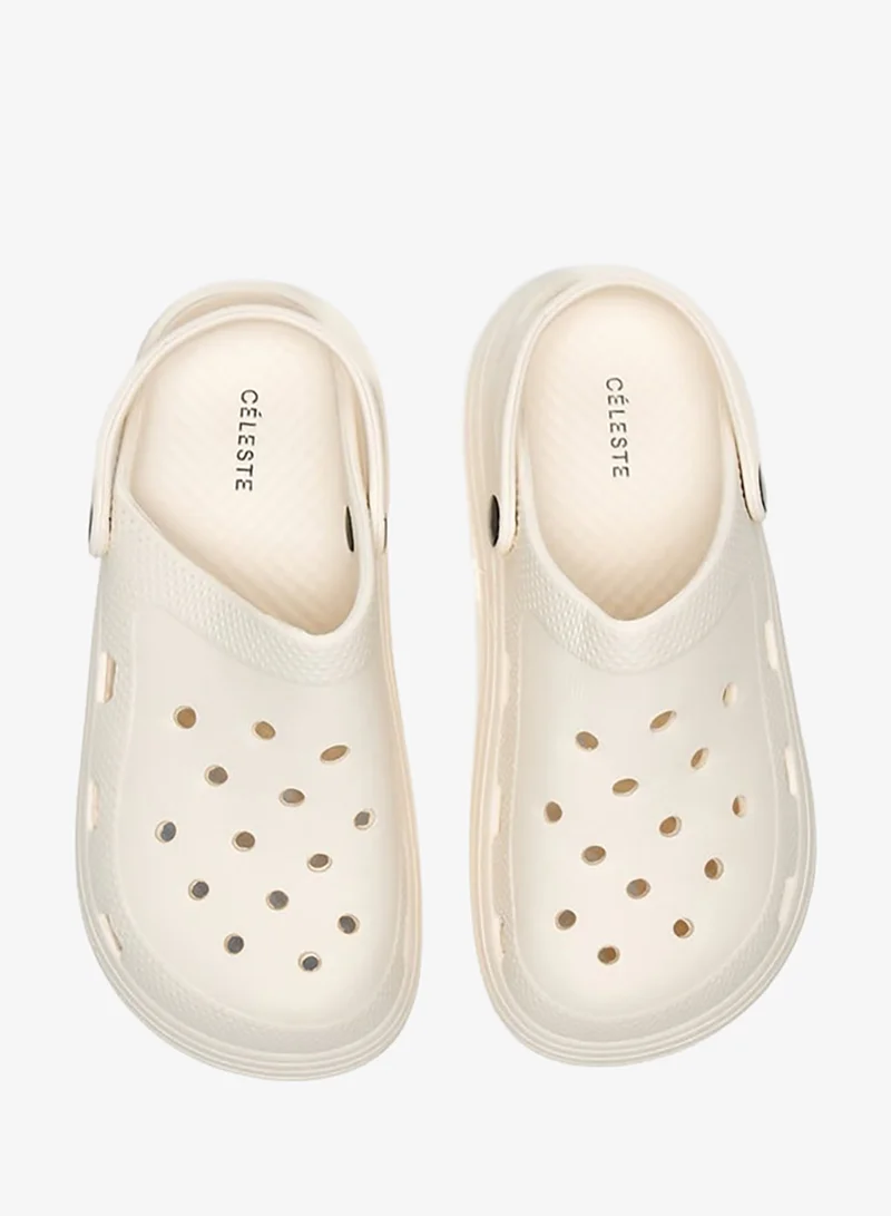 سيليست شباشب نسائية سهلة الارتداء مع حزام خلفي