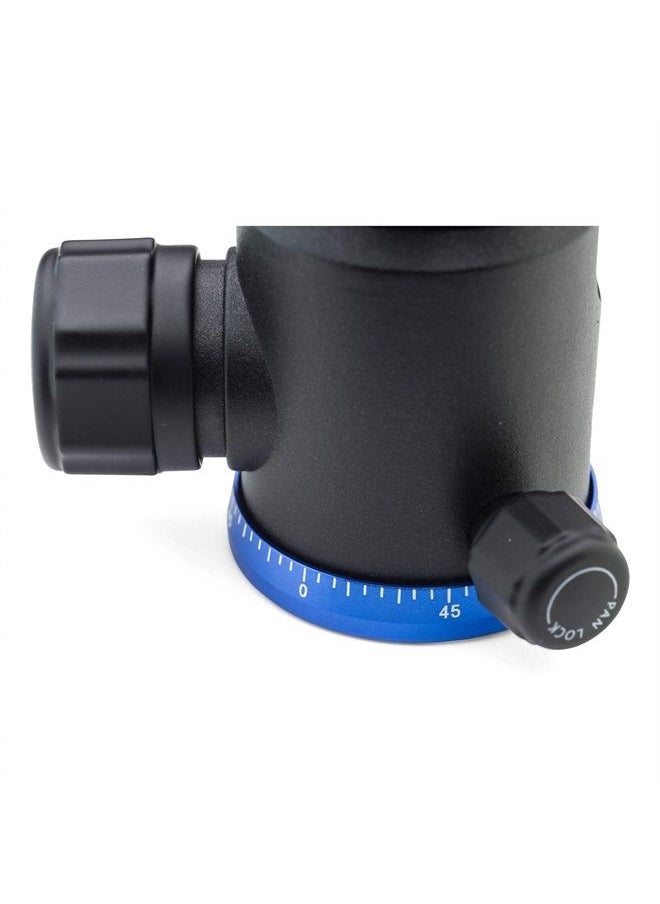 BENRO Triple Action Ball Head w/ PU60 Quick Release Plate (IB1),Black 