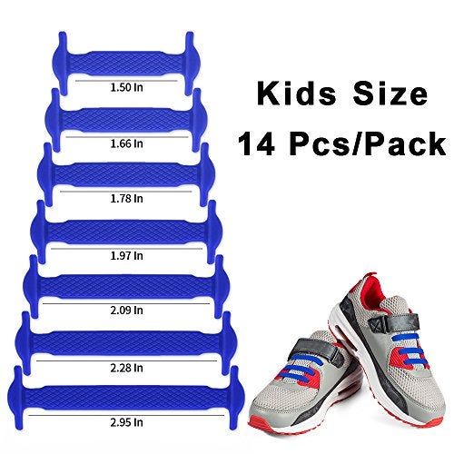 HOMAR No Tie Shoelaces for Kids and Adults Stretch Silicone Elastic No Tie Shoe Laces - Image 2