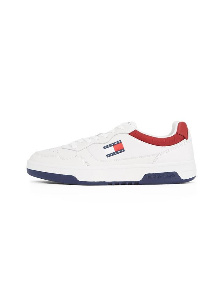 TOMMY JEANS Cupsole  Low Top Leather Sneakers  - Image 2
