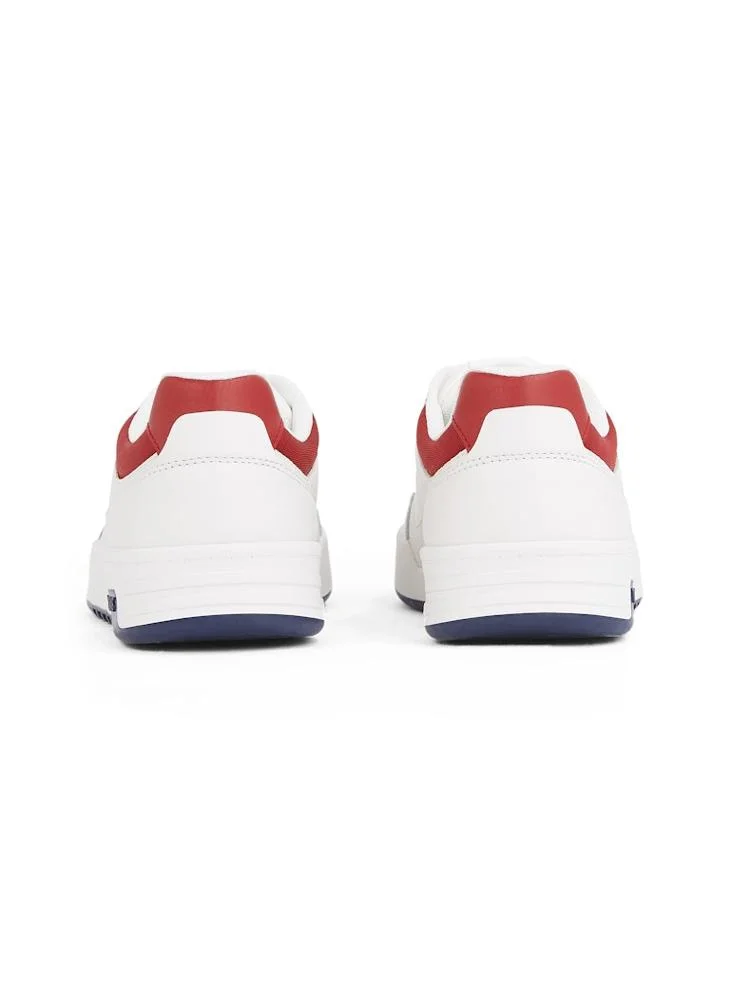TOMMY JEANS Cupsole  Low Top Leather Sneakers