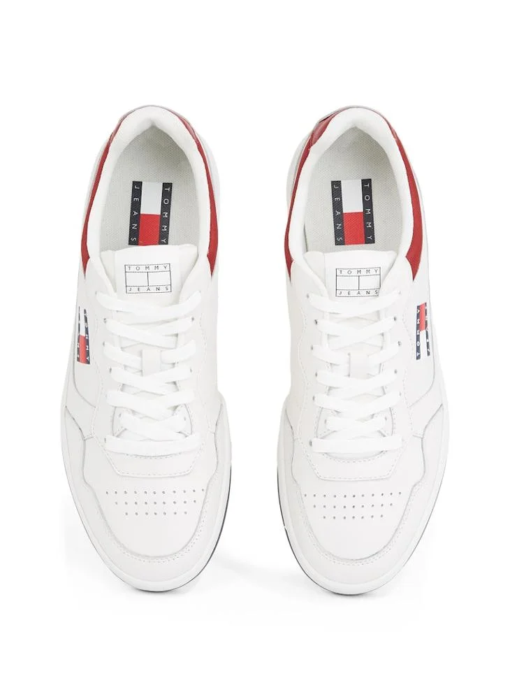 TOMMY JEANS Cupsole  Low Top Leather Sneakers