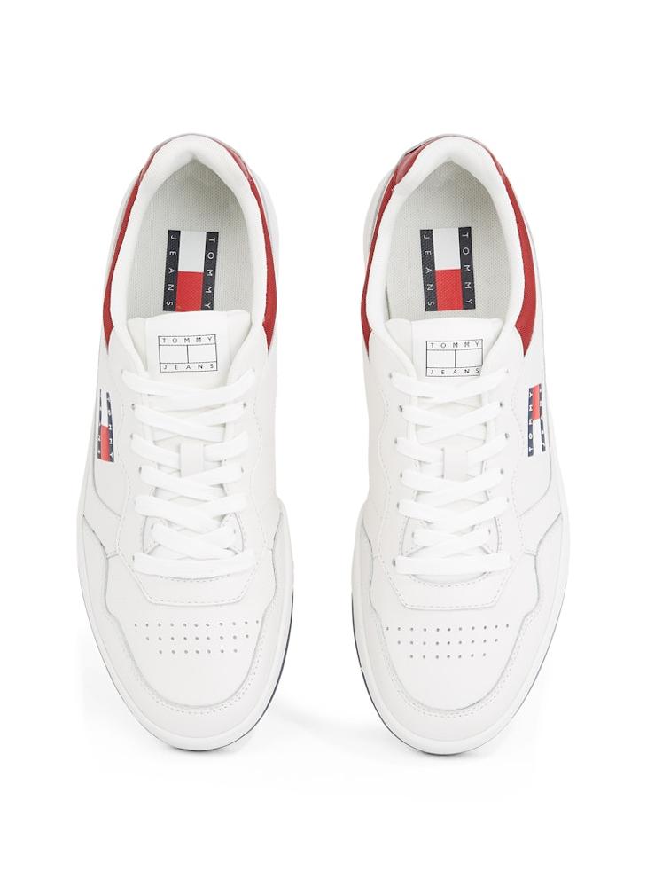 TOMMY JEANS Cupsole  Low Top Leather Sneakers  - Image 5