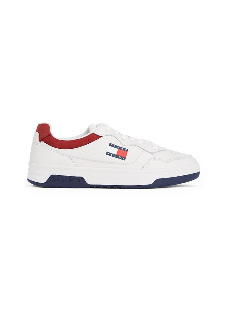 TOMMY JEANS Cupsole  Low Top Leather Sneakers  - Image 1