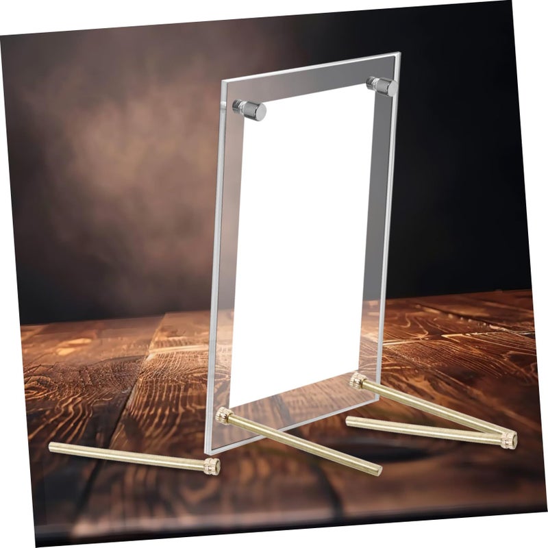10 Pcs Metal Photo Frame Back Support Rods Sturdy Display Holders - Image 5