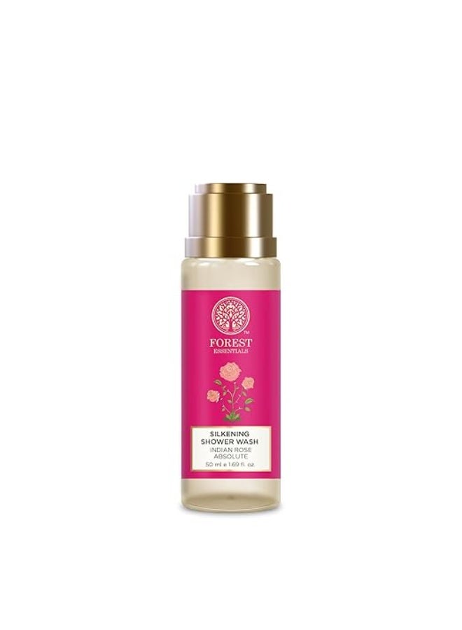 Forest Essentials Indian Rose Body Care Duo Gift Box 100ml (Body Lotion + Body Wash) - Image 4