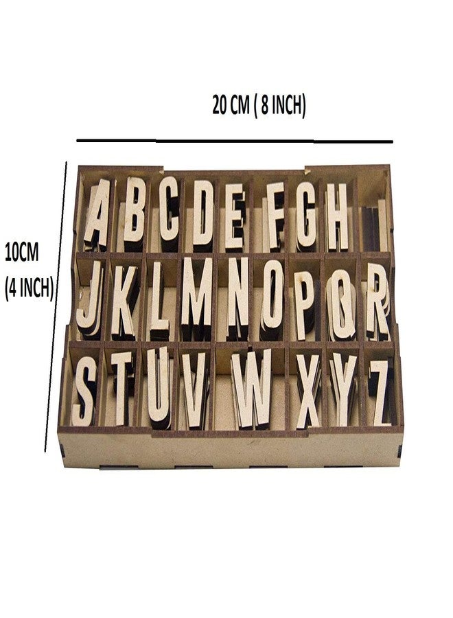 Keebori Alphabet Memory Character Capital Letters ABCD English Alphabets Learning & Educational Puzzle Board Toy Puzzle Toys 5 pcs Each Alphabet (Beige) - Image 3