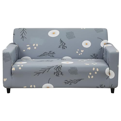 Bigkart Elastic Sofa Covers for 2 Seater Sofas | Polyster-Spandex, Stretchable, Sofa Covers for Single, Double and Triple Seater Sofas - Image 1