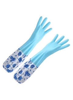 Generic 2-Piece Reusable Washing Gloves Set Multicolour One Size  - Image 1