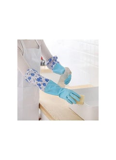 Generic 2-Piece Reusable Washing Gloves Set Multicolour One Size  - Image 2