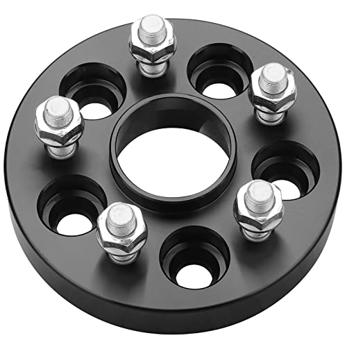 BRTEC 1" Wheel Spacers 5x100mm to 5x100mm Hubcentric Spacers Adapters for Subaru 1992-2019 Impreza, 1989-14 Legacy,2000-2013 Outback,2002-2007 Baja (Hub Bore 56.1mm Thread Pitch 12x1.25) - Image 4