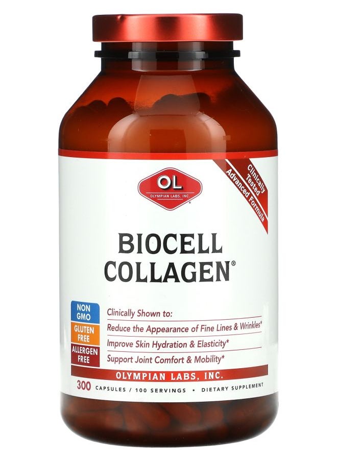 Olympian Labs BioCell Collagen 300 Capsules 
