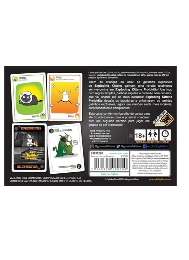 null - Galapagos Exploding Kittens: Card Game for Friends 2 5 Players 30 Minutes Per Adult Island Games - Image 1