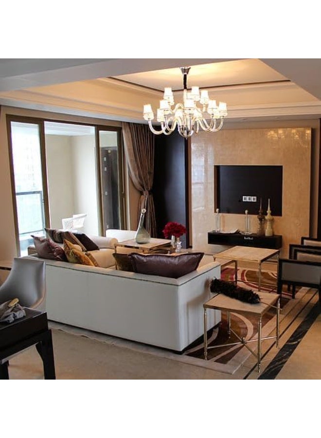 EASTERNSTAR E27 Screw Led Bulb Warm White, G45 Large Screw Light Bulbs, 5.5W ES Bulb, 55W Equilavent, 2700K, 360° Beam Angle, Clear Filament, Non Dimmable, 2-Pack [Energy Class A] - Image 3