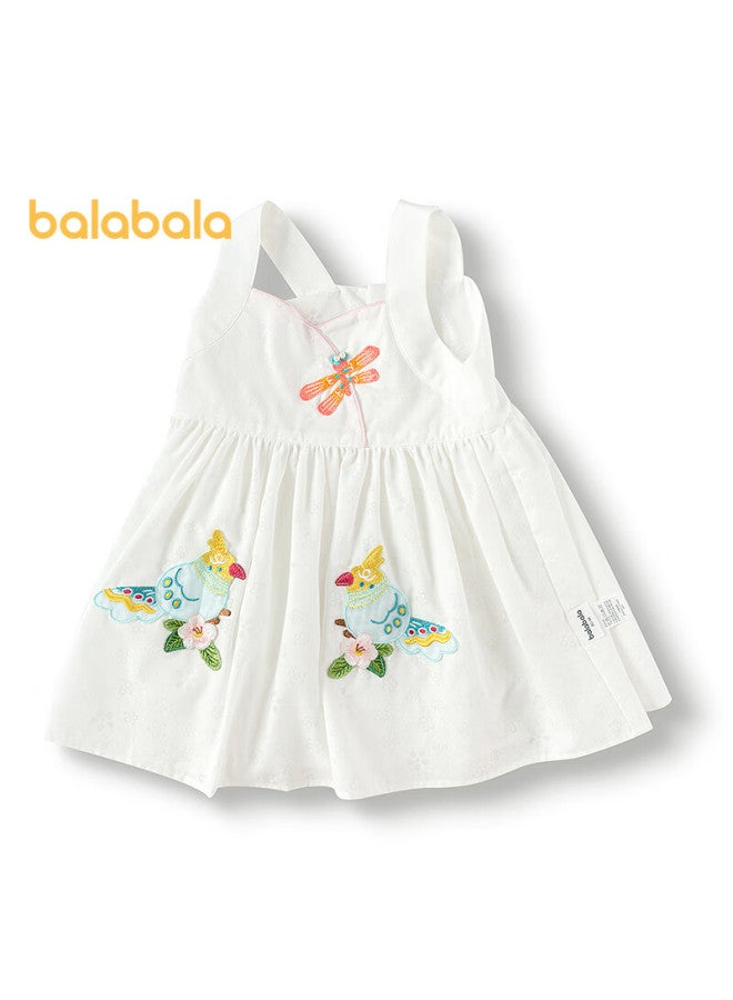 Balabala Baby Girl Dress Children'S Dress Baby Princess Dress Summer Chinese Style Exquisite Fashion 208225111003 - Image 4