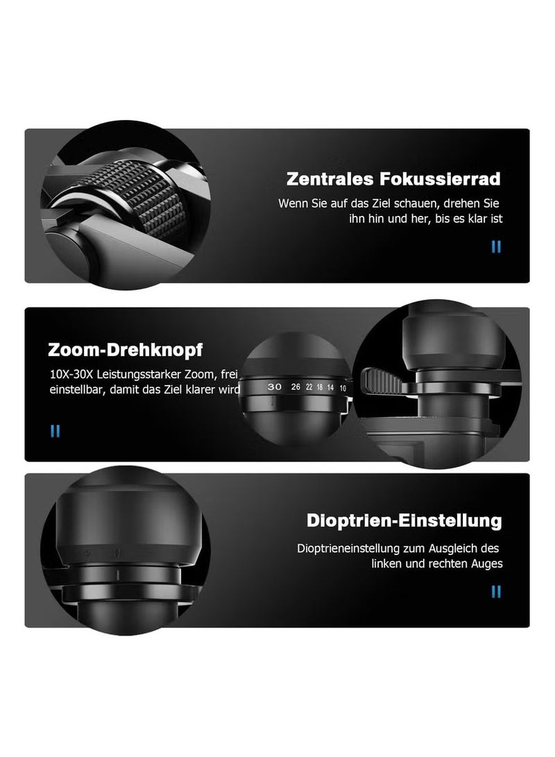 APEXEL Binoculars 10-30 x 50 Zoom Optical Binoculars for Adults and Children - Image 4