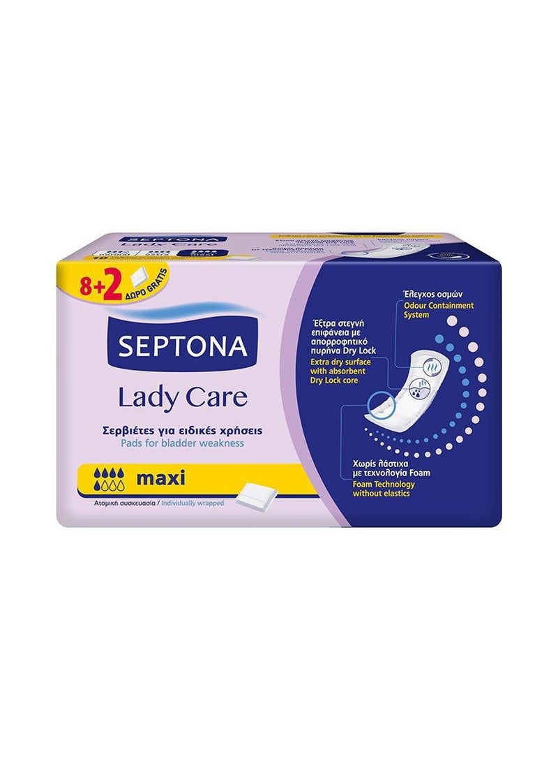 LADY CARE MAXI FREE Pads