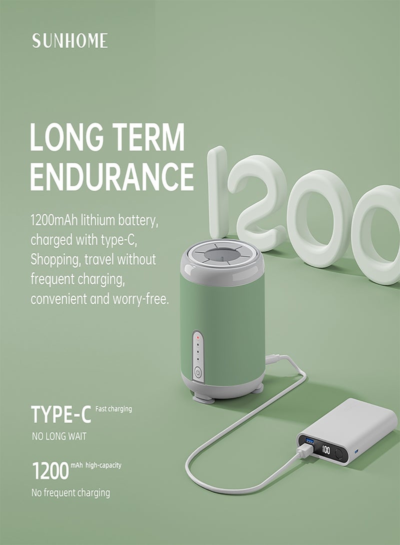 Sunhome Baby Intelligent Milk Shaker, Electric Milk Mixer And Food Maker With Type-C Charge - Image 4