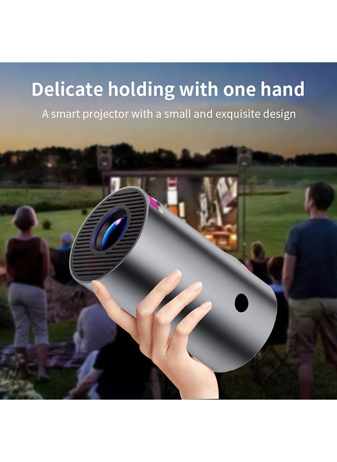 Mi VAZA - Rotatable Mini Projector - Support 4K - Smart Projector with 5G Dual-band Wifi and Bluetooth 5.0 - Mobile Home Theater - Compatible With Android/iOS/Windows/TV Stick/HDMI/USB. - Image 1