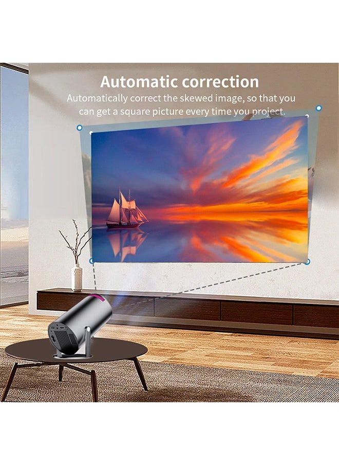 Mi VAZA - Rotatable Mini Projector - Support 4K - Smart Projector with 5G Dual-band Wifi and Bluetooth 5.0 - Mobile Home Theater - Compatible With Android/iOS/Windows/TV Stick/HDMI/USB. - Image 1