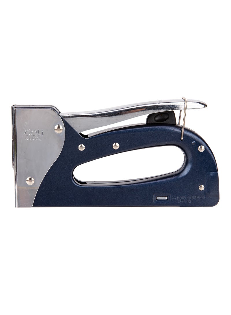 Deli E4600 Tacker/Staple  Set 鈥?Blue, Tack Up to 10mm Thickness, Durable All-Metal Construction, Safe Lock Design - Image 1
