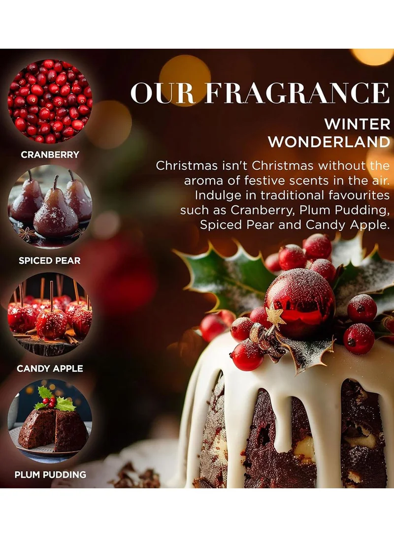 Baylis & Harding The Fuzzy Duck Festive Cranberry Hand Wash, 650ml | Ceramic Container | Christmas Hand Soap | Festive Holiday Gift for Men and Women | Vegan Friendly and Moisturizing