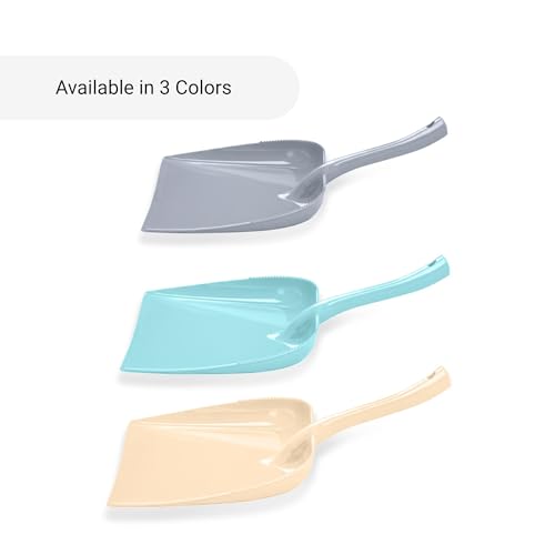 FLAIR Estella Dustpan – Comfortable Grip, Deep Pan Design, Ideal for Everyday Cleaning (Grey) - Image 5