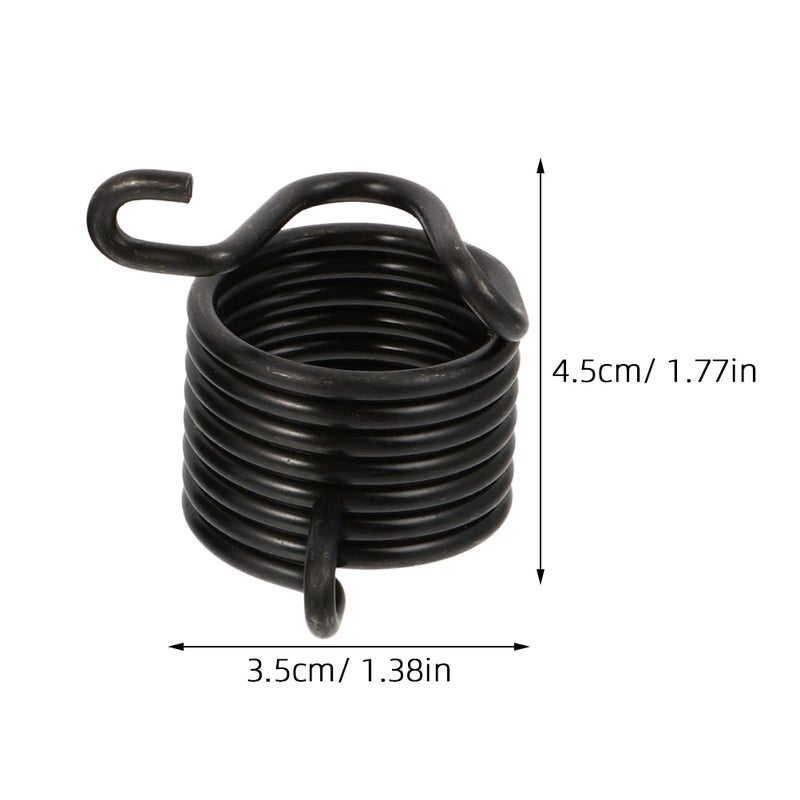 Air Hammer Retainer Spring 4Pcs for Pneumatic Applications High Strength Black Steel Spring for Industrial Repair - Image 2