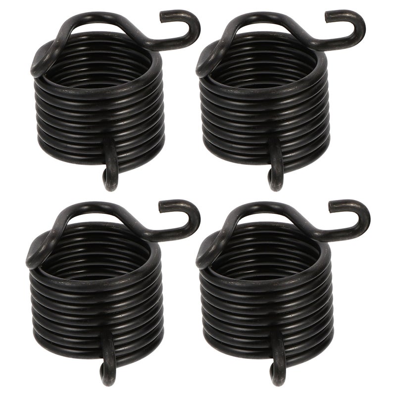 Air Hammer Retainer Spring 4Pcs for Pneumatic Applications High Strength Black Steel Spring for Industrial Repair - Image 1
