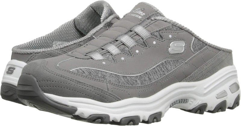 Skechers Sport Women's Resilient Fashion Sneaker, Gray/White, 7.5 M US - Image 1