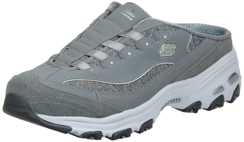 Skechers Sport Women's Resilient Fashion Sneaker, Gray/White, 7.5 M US - Image 4