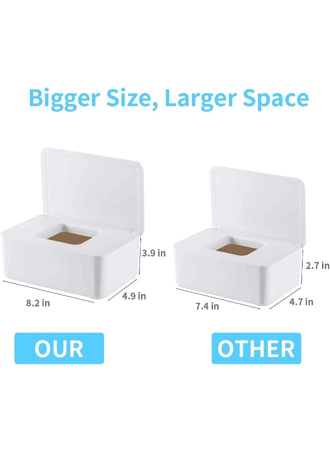Moorfowl Moorfowl Baby Wipe Dispenser for Bathroom, Upgarde Design  - Image 2