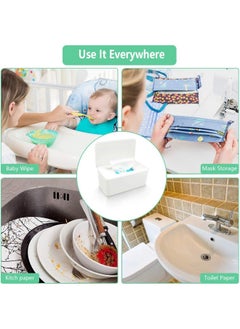 Moorfowl Moorfowl Baby Wipe Dispenser for Bathroom, Upgarde Design  - Image 4
