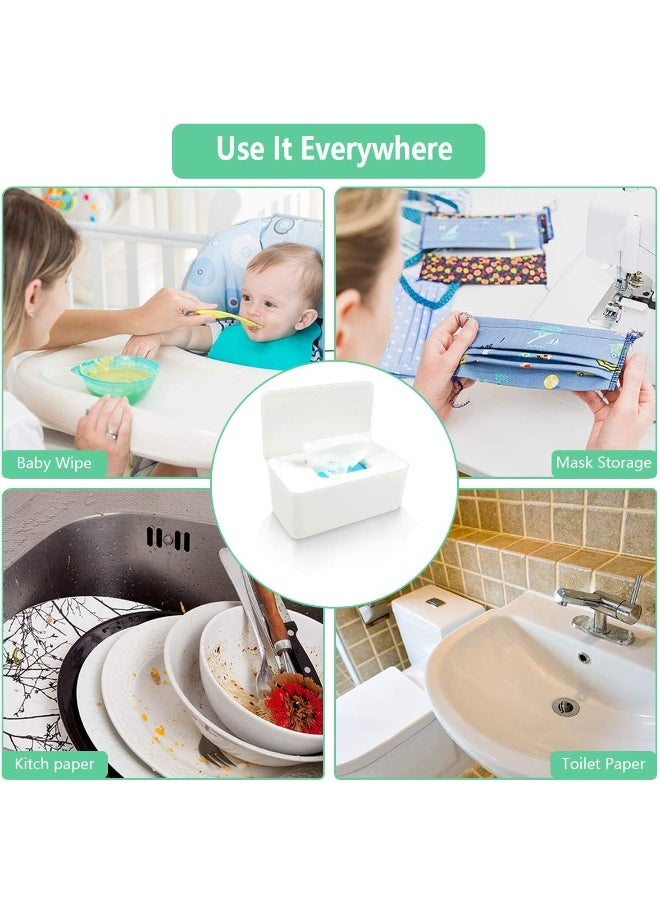 Moorfowl Moorfowl Baby Wipe Dispenser for Bathroom, Upgarde Design  - Image 4